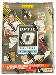2024 Panini Donruss OPTIC NFL Football Hobby BLASTER Box (Blue Scope Parallels)